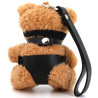 BDSMaster Ours Peluche Porte-Clés Beari Bell Noir